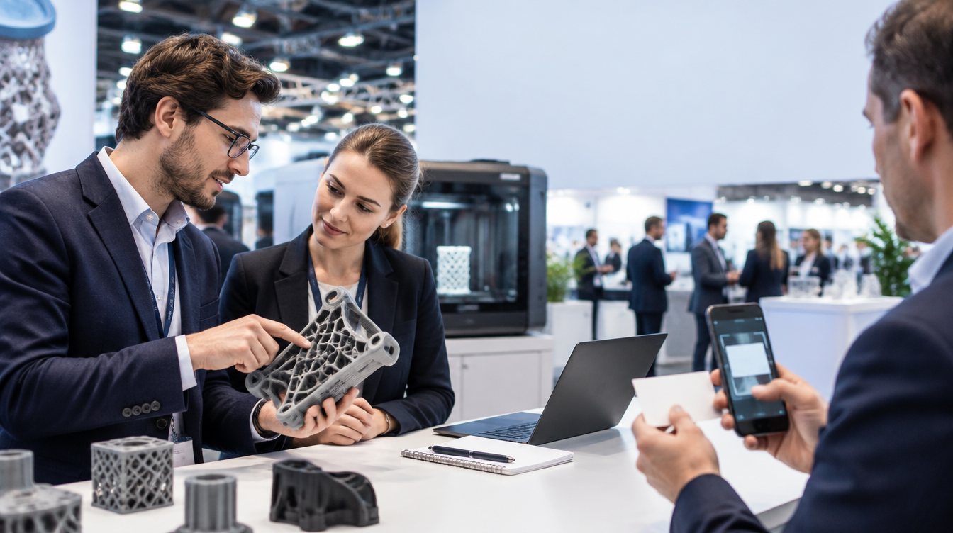 Formnext 2026 — Formnext Frankfurt: technische Leads strukturiert vom Gespräch zur Anwendung führen